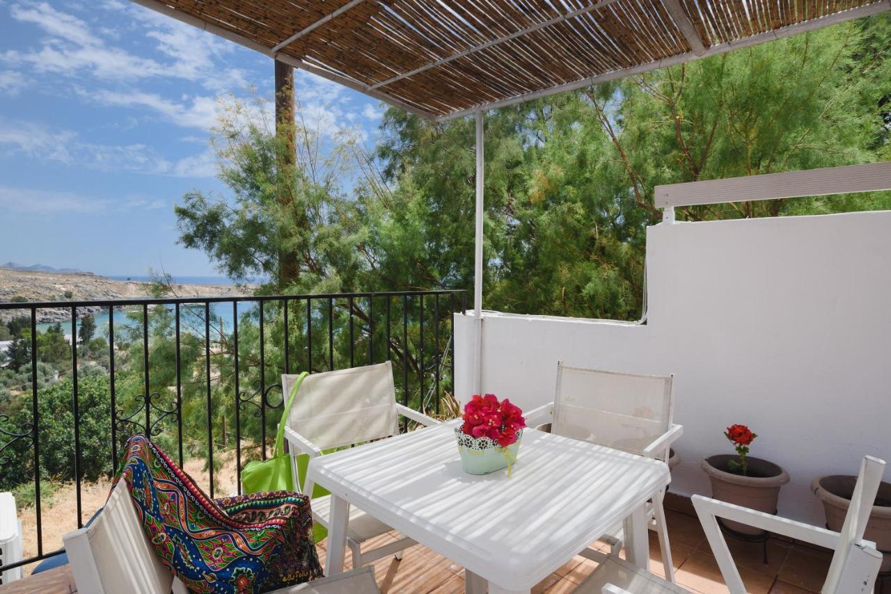 Aphrodite White Studios Lindos Ngoại thất bức ảnh