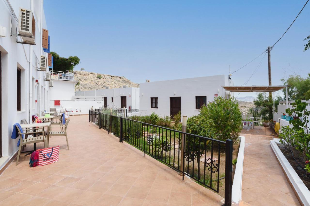 Aphrodite White Studios Lindos Ngoại thất bức ảnh