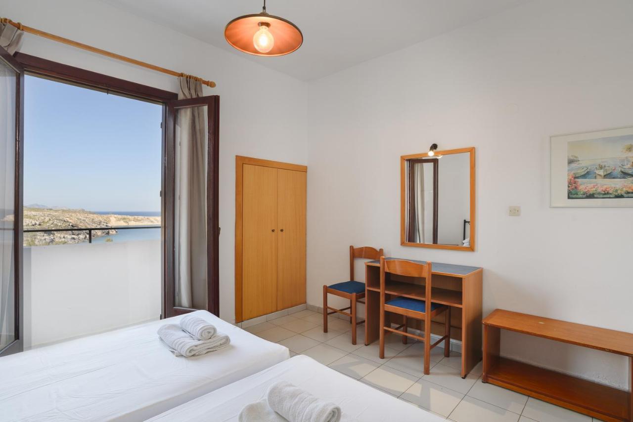 Aphrodite White Studios Lindos Ngoại thất bức ảnh