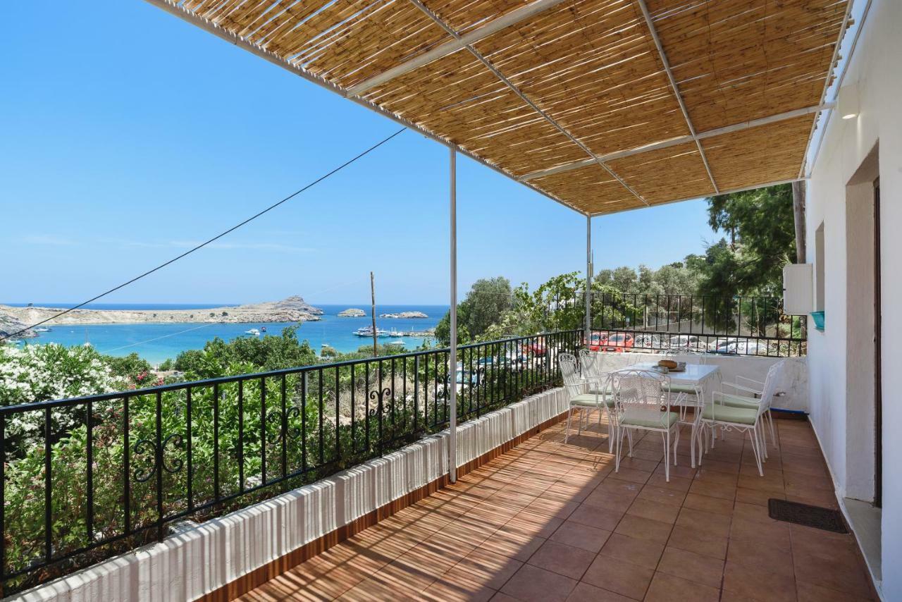 Aphrodite White Studios Lindos Ngoại thất bức ảnh