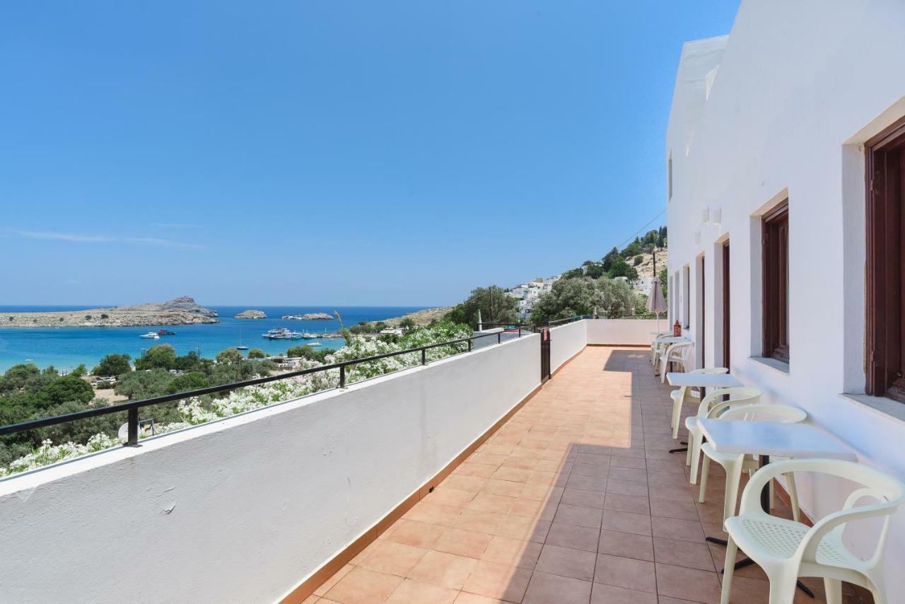 Aphrodite White Studios Lindos Ngoại thất bức ảnh